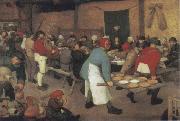 BRUEGEL, Pieter the Elder Peasant Wedding china oil painting artist